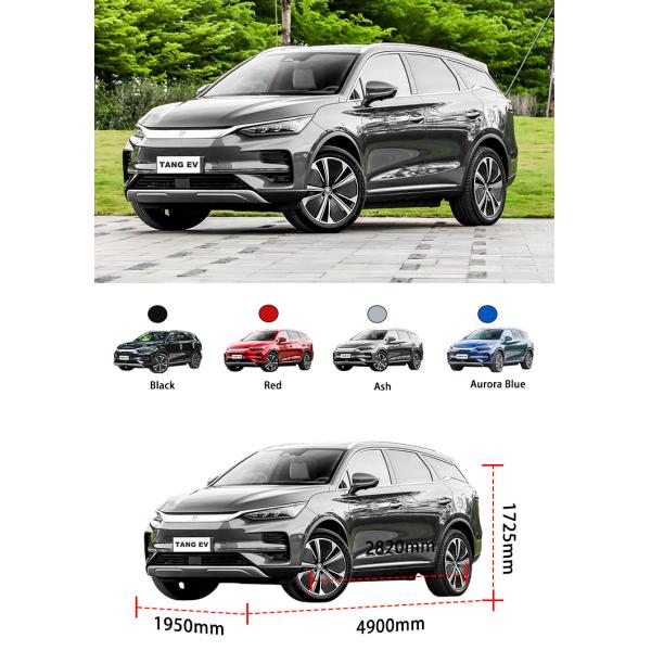 Pure All Electric 7 Seater SUV Vehicles Medium Size Cars 730km