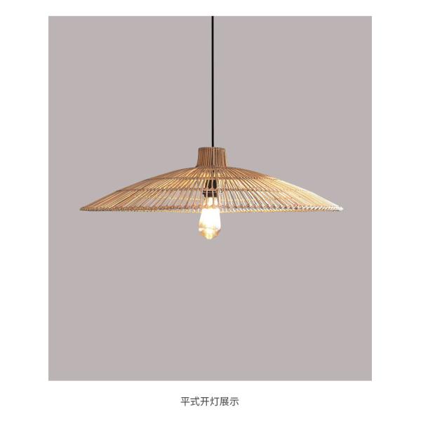 New Handmade Bamboo Rattan Woven Chinese Restaurant Hotel Japanese lamp(WH-WP-62)
