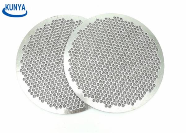 100 Micron 8mm Perforated Metal Welding Mesh Cloth 400mm Round Metal Discs