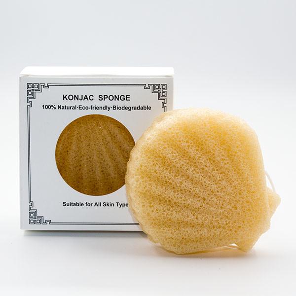 Limpeza de Shell Konjac Sponge For Face