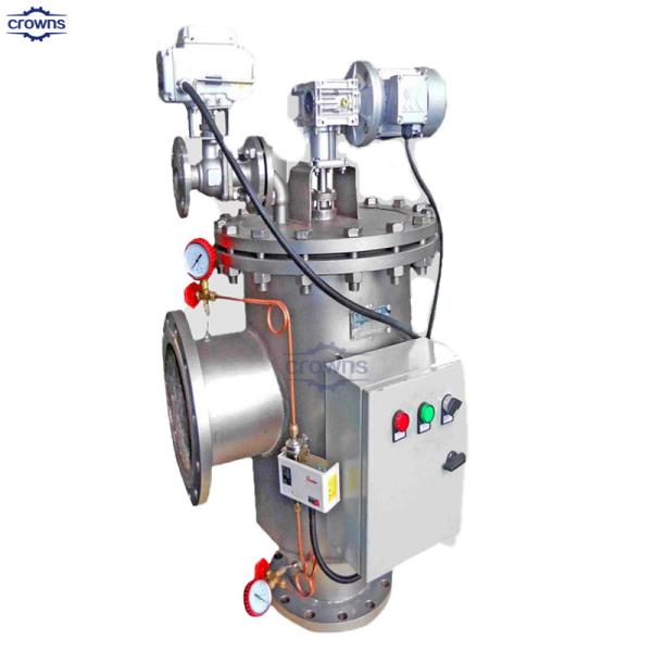 High pressure self cleaning strainer stainless steel automatic self cleaning filter for well water
