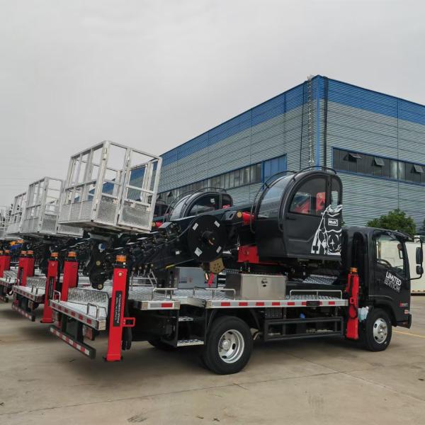 Isuzu High Lift Bucket Aerial Work Hydraulic Platform Lift Truck