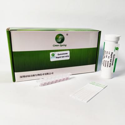 Essai rapide Kit Rapid Antigen Test Strip de sécurité alimentaire de Quinolones pour des essais du tissu 96/kit