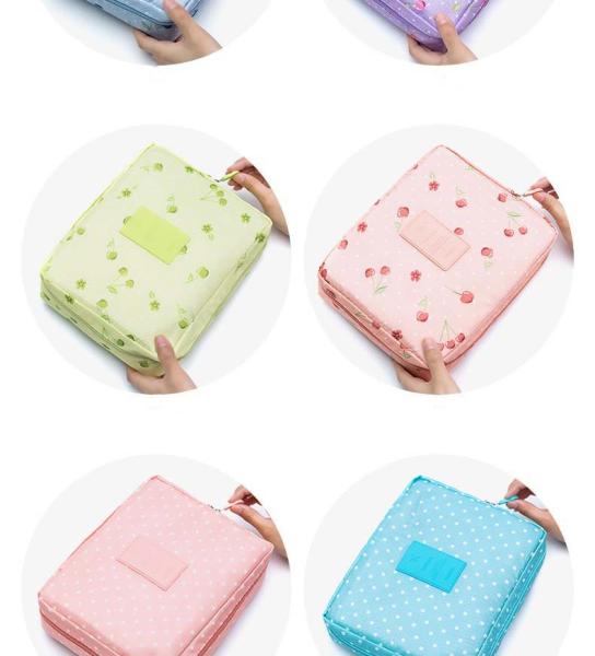 Outdoor Multifunction Travel Cosmetic Bag Women Toiletries Organizer Waterproof