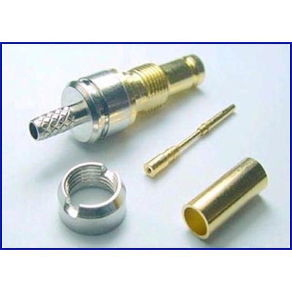 Female 1.0/2.3 crimp connector