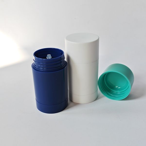 PP Material Empty Deodorant Stick with Bottom Filling Design and Travel-Friendly