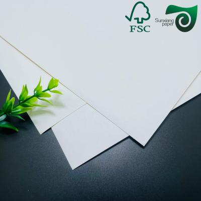 FSC 80gm 90gm Papel de etiqueta de botellas de bebidas recubierto de un lado para impresión 37 23
