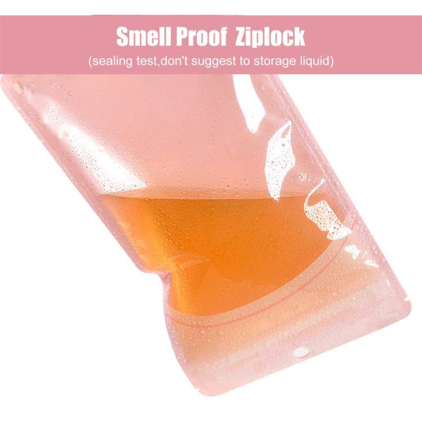 Smell Proof PET CPP Mylar k Packaging Bag With Clear Window