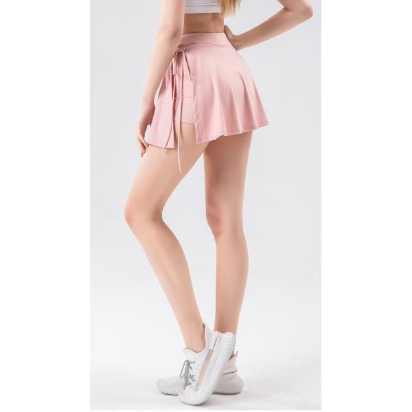 Бортовой разделенный Drawstring плиссировал юбки краткости гольфа женщин для юбки тенниса спортзала