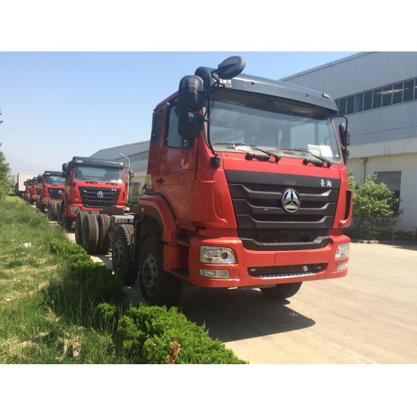 12 unidad del tractor del policía motorizado 8x4, transmisión automática pesada del camión HW19710 del tractor