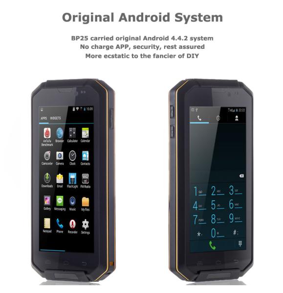 handheld Rugged Computer dual sim nfc phone BP25