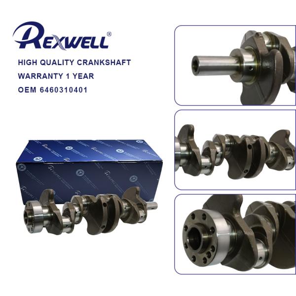 Nouvelle qualité originale OEM 6460310401 Assemblage d'arbre à manivelle du moteur Pour Mercedes-Benz C220 E220 Sprinter Vito 2.2 CDI OM611 OM646