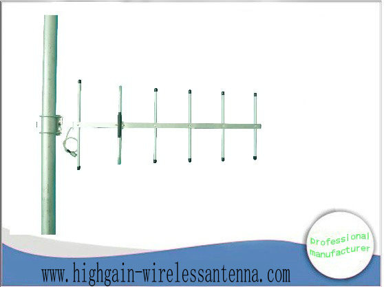450MHZ CDMA Directional Yagi Antenna / Wireless 12dBi Antenna 6 Element