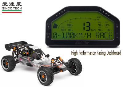Electronic Car Digital Voltmeter 10 - 16v 6.5 Inch Rally Car Dashboard Waterproof
