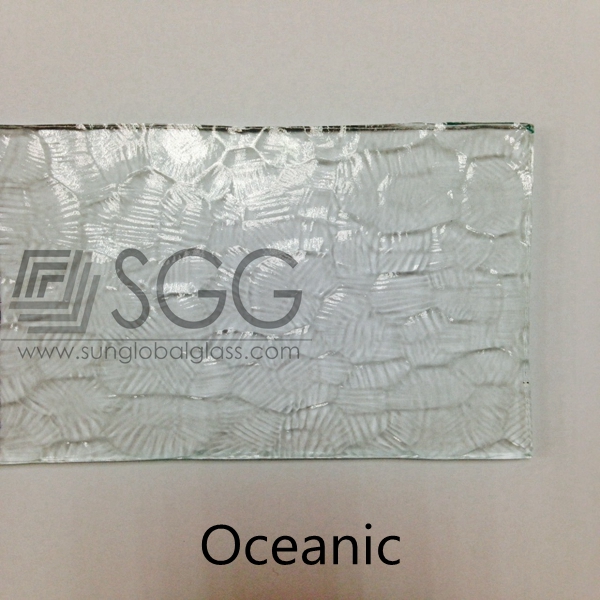 Oceanic pattern glass price