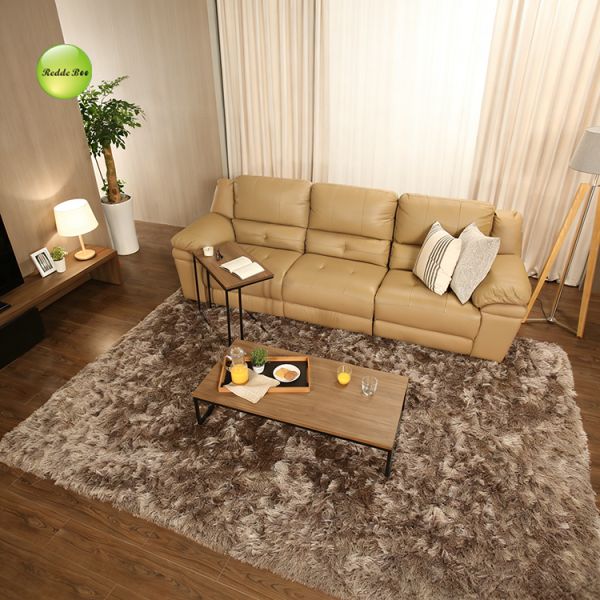 White Leather Recliner Set: Smooth Upholstery, Adjustable Tilt – Transform Home into a Calm Relaxation Retreat