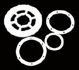 Piezas de cerámica de la circona