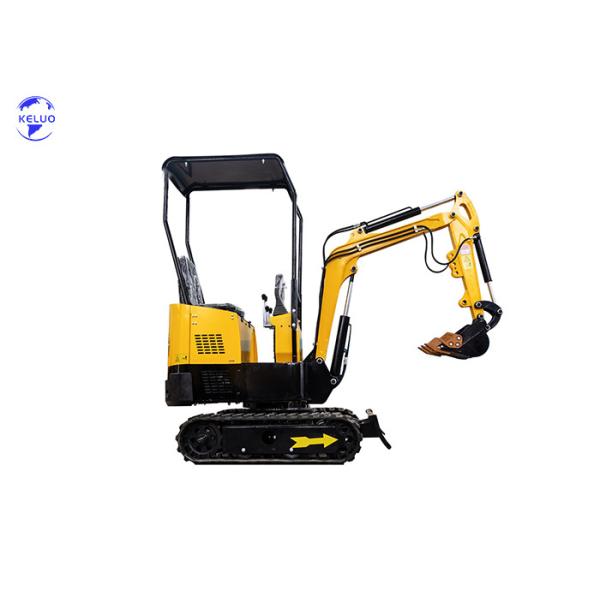 Mini Excavadora con motor Kubota 1T Excavadora hidráulica compacta