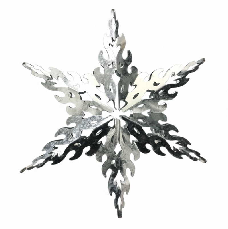 Custom Metal Topper Star Lightweight For Festive Celebration Decorative