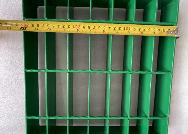 50mm Green Powder Coated Steel Grating for Power Stations