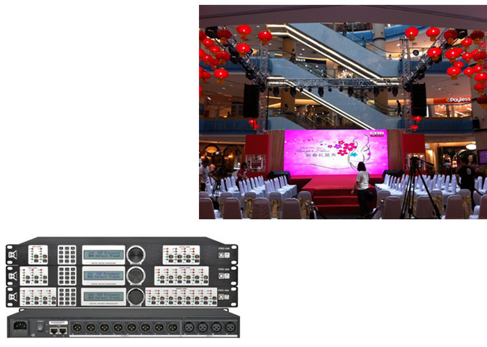 Outdoor Show Equipment Digital Sound Processor 3 in 6 out Professional Audio