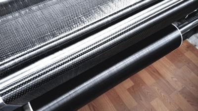 Refuerzo de precisión de tejidos industriales de fibra de carbono para la automoción