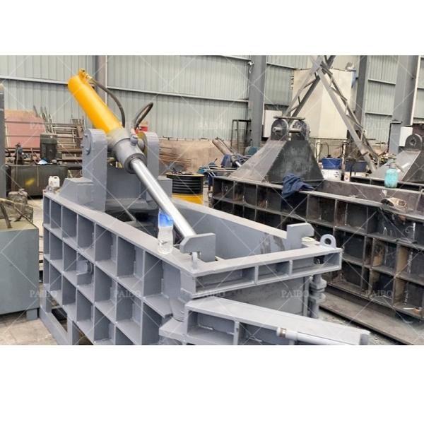 Baler de embalagem de metal de alumínio de 22kW para compactação de latas de resíduos e sucata de metal