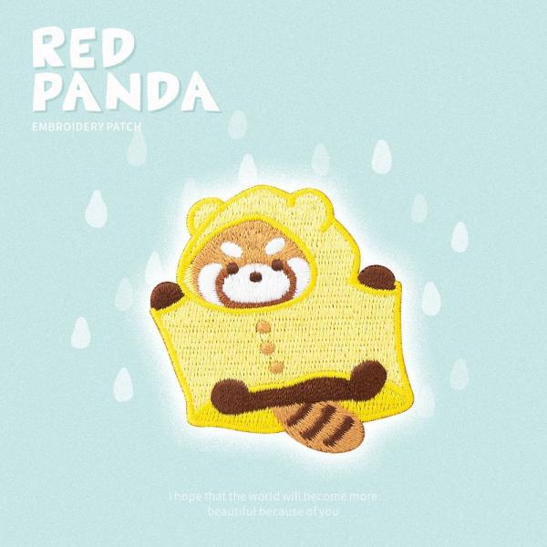 Oem / Odm Personalizable Peel Raccoon Stick Tejido Parche Lavable DIY Moda Actualización Sin costura Divertida artesanía