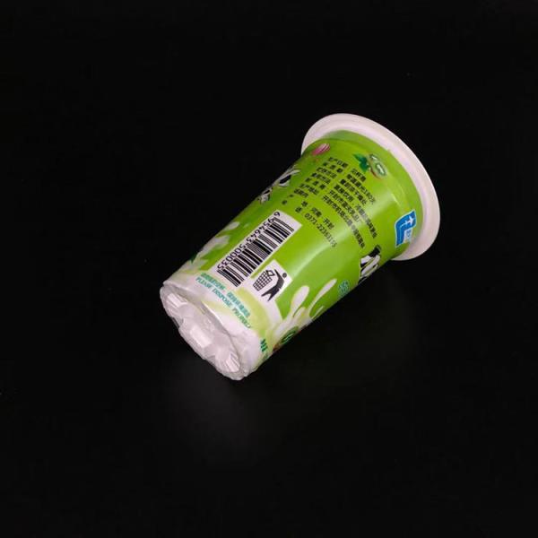 180ml Food Grade Yogurt Plastic Cup Frozen Yogurt Cup With Lid