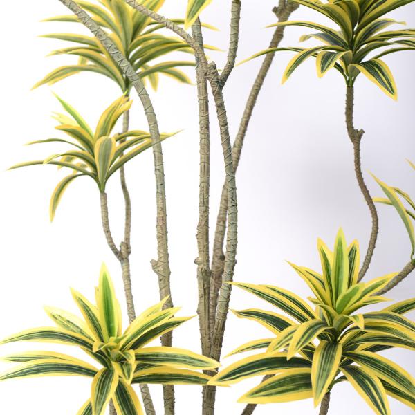 Artificial special-shaped dracaena Reflexa tree green home deco hotel office potted tree