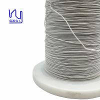 Costume 38 condutor de prata servido de nylon do fio de Ustc Litz Calibre de diâmetro de fios/65 costas