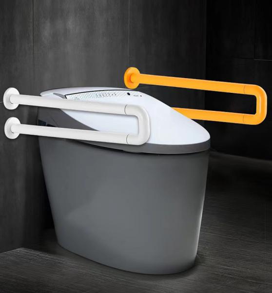 Wall Mounted Stainless Steel Grab Bar Anti Slip For Bathroom Toilet
