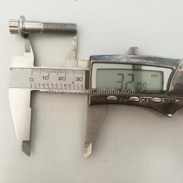 1.25 Pitch Flanged M8 Nuts in 6AL4V Grade Titanium for DIN Standard Mechanical Applications