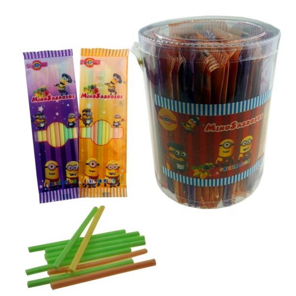 Supermarket CC Stick Candy 20 G Rainbow Sour Powder With Tattoo Paper