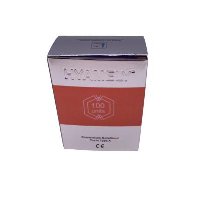 Type de Hyamely une injection de  Toxina Botulinica pour l'anti ride