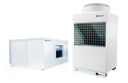 Residential Unitary DX Split Air Conditioning Units 25 kW With Fully Hermetic Volute