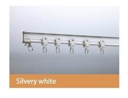 Ceiling Bendable Silent Curtain Track Curved For Shower Room