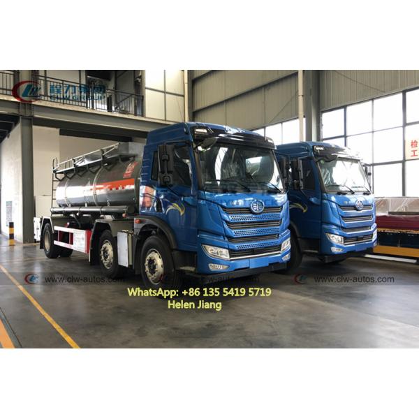 Camion chimique liquide acide sulfurique de transport de FAW 6x2 10000L RHD