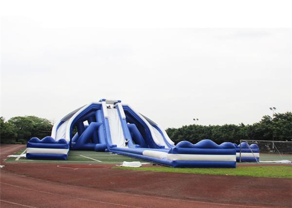 177 FT Long Giant Blow Up Water Slide Outside Ground Exciting  Amusement Facilities