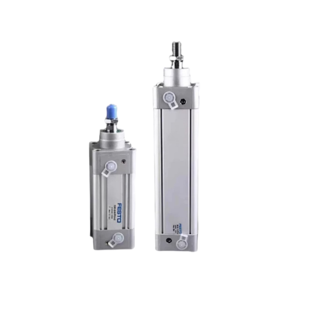 Wear-resistant Seals DNC32-100-PPV-A 163309 Air Cylinder 32×100mm Cushioned Design For Long-run Packaging Conveyors