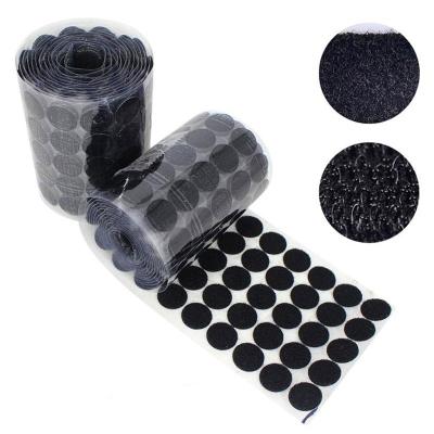 50yards/Roll Nylon Magic Adhesive Hook And Loop Dots 60%Nylon