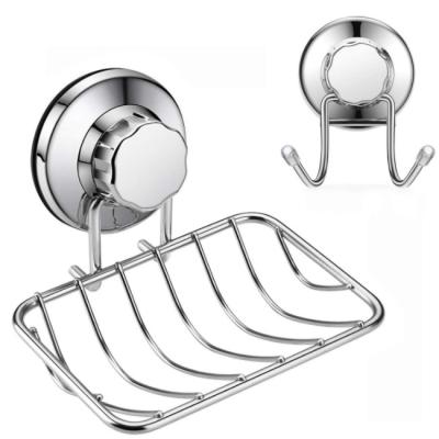 Kitchen Bathroom Soap Holder / Suction Soap Dish For Shower Custom Logo