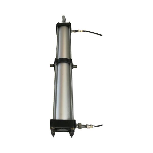 cilindro de pistón neumático de doble acción con amortiguador cilindro QGBI125X800-MT4