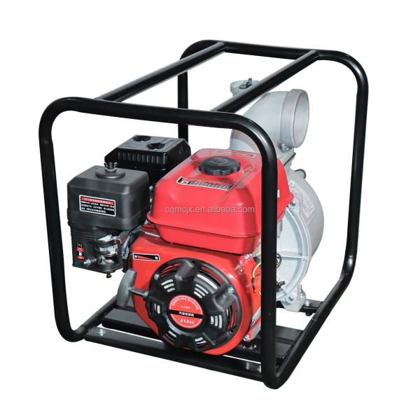 Max Head 80m High Pressure 2 Inch Single Cylinder 4 Stroke Air Cooled Petrol Fire Pump