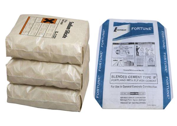 Laminated Polypropylene Valve 50Kg Cement Bag Square Bottom Low Density