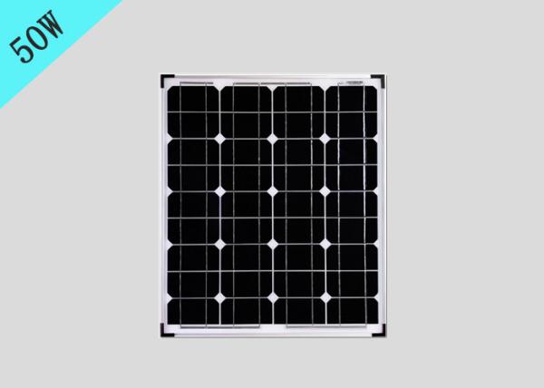 50 Watt Small Monocrystalline Solar Panels DS-680500 For Solar Charging System