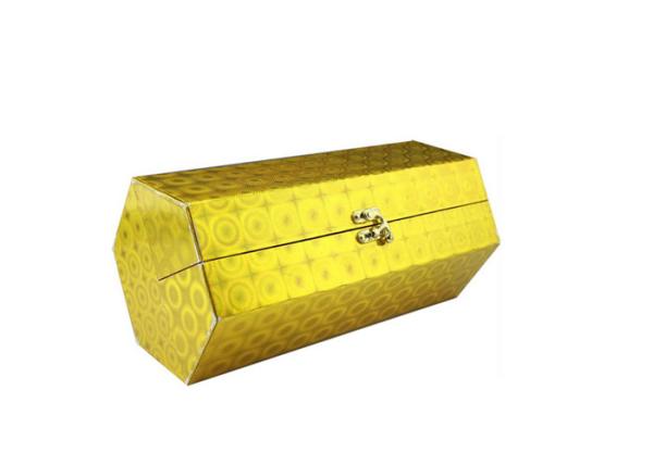 French Style Glass Bottle Wine Packaging Box For Gift Recycled Materials