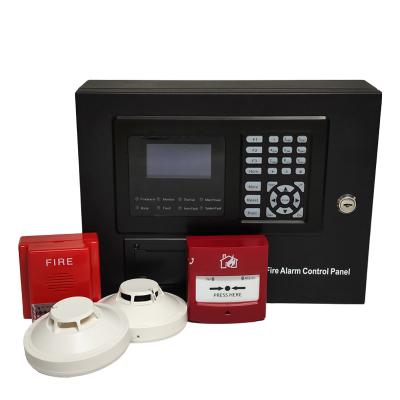 Sistema de controlo de alarme de detector de fumaça inteligente e endereçável sem polaridade 2