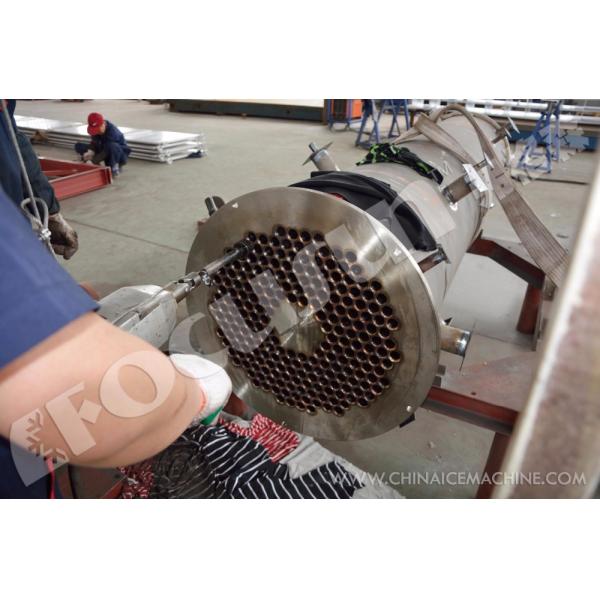 Industrial Edible Ice Production Plant with 2 Ton Tube Ice Machine and PLC Control