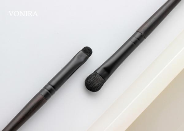Conjunto de pincéis de maquiagem OEM natural de pelo de animal de cabra para o dia a dia de luxo